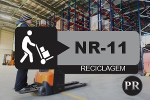 NR 11 – Operação de Paleteira e Transpaleteira Manual – Teórico 4 horas – Reciclagem